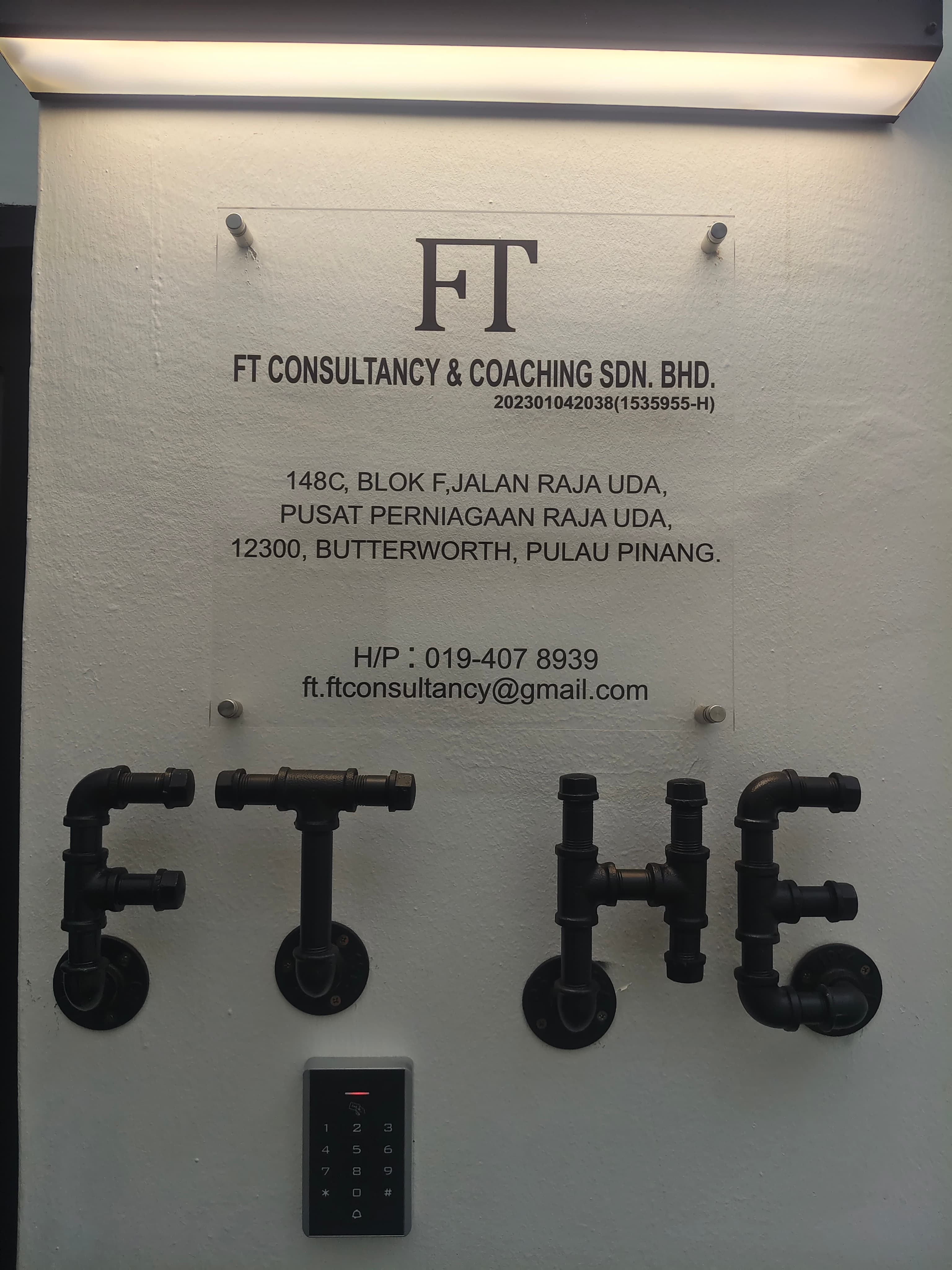 FT Consultancy office signboard