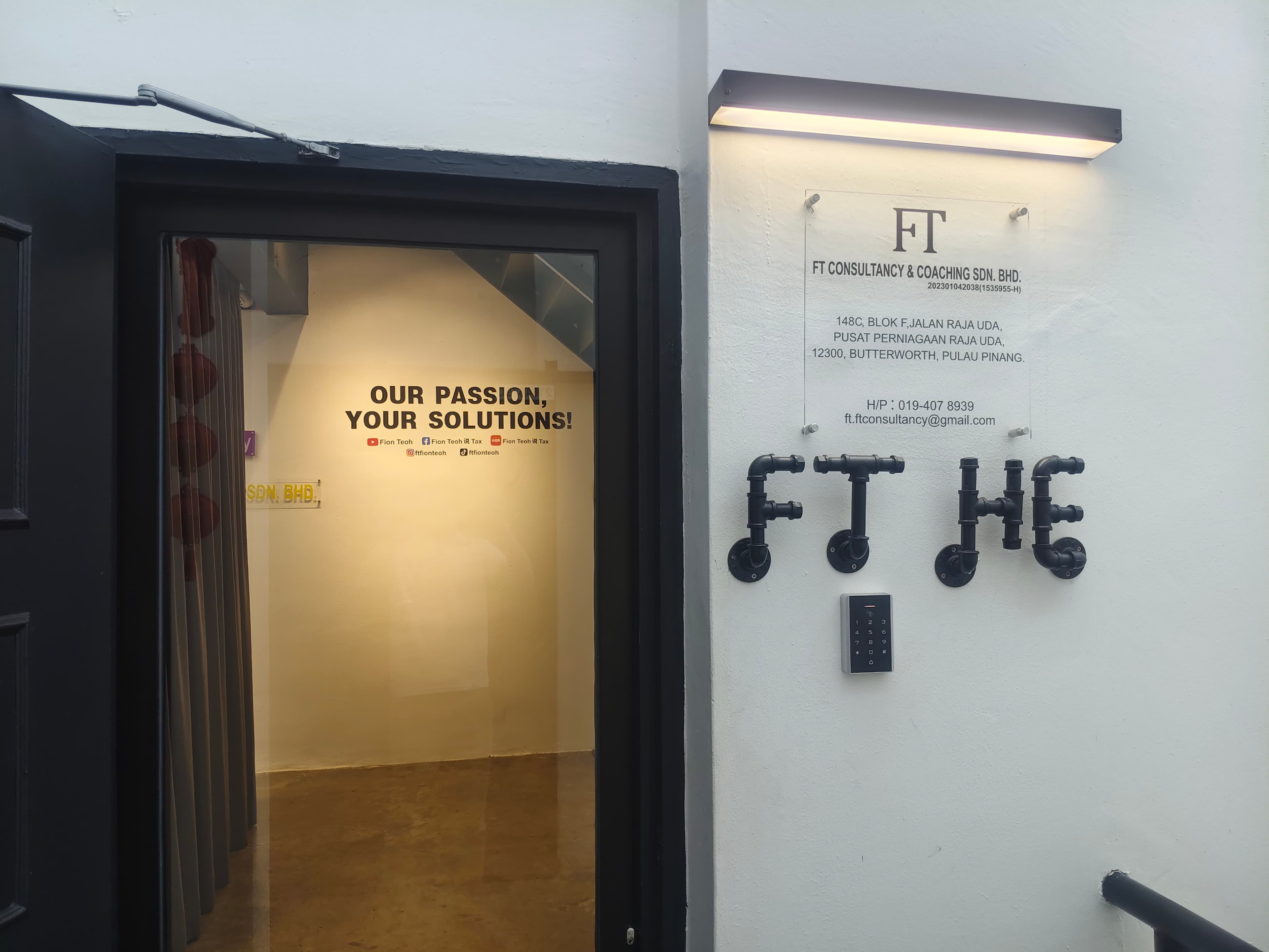 FT Consultancy office entrance